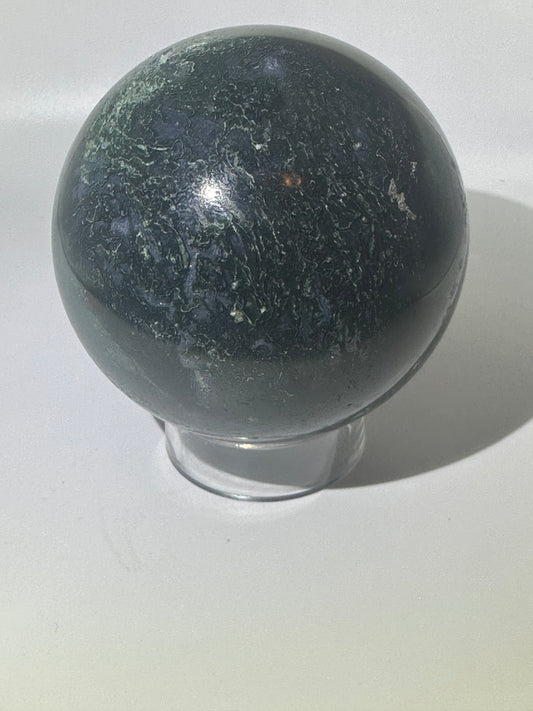 XL Moss Agate Sphere