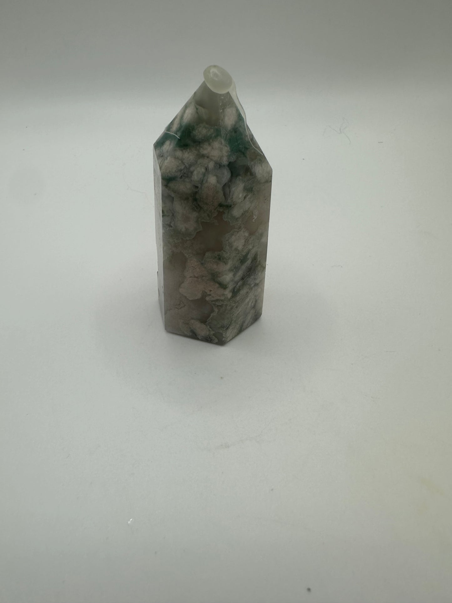 Green Flower Agate Point