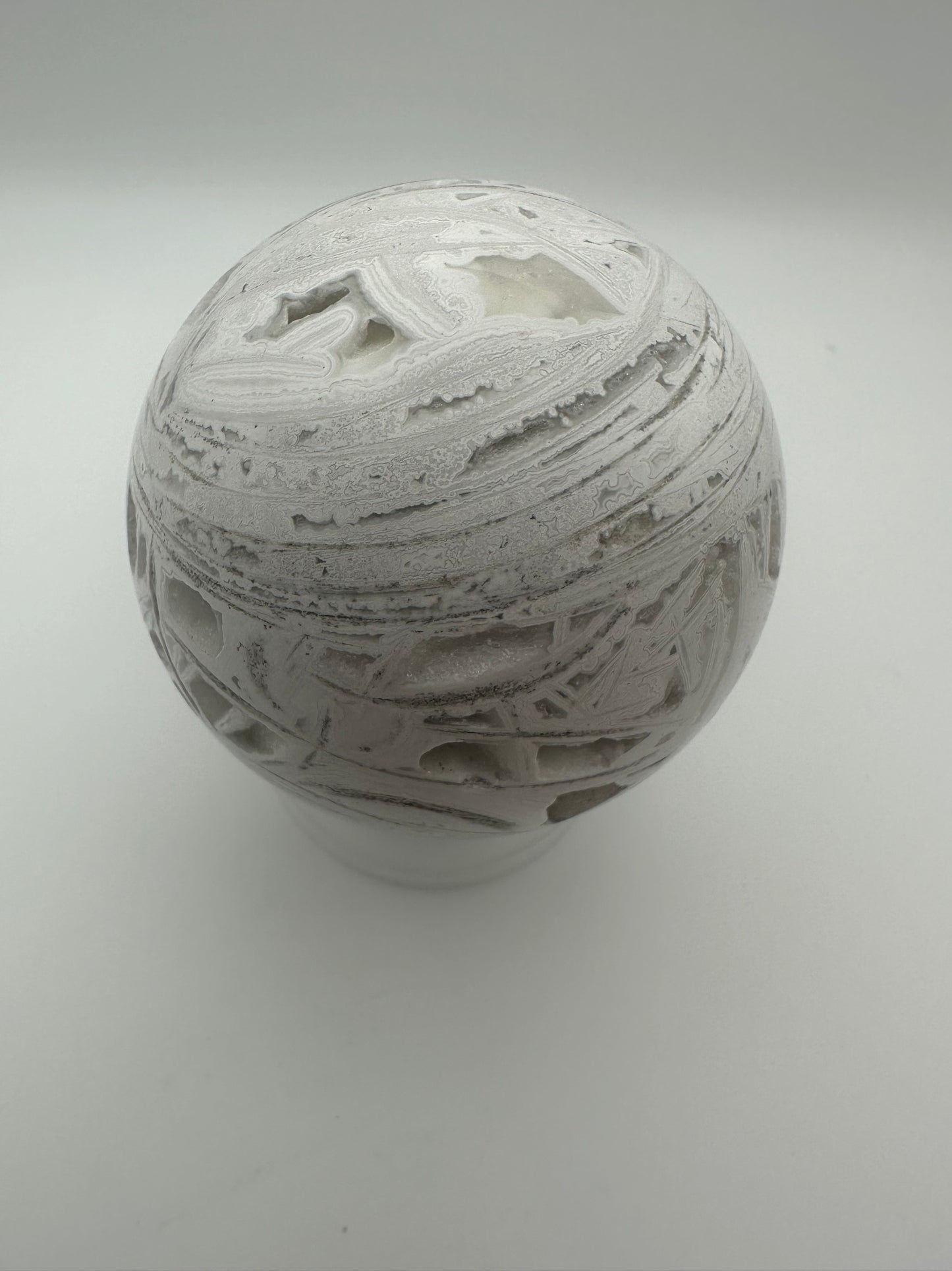 Mexican Lace Agate Sphere