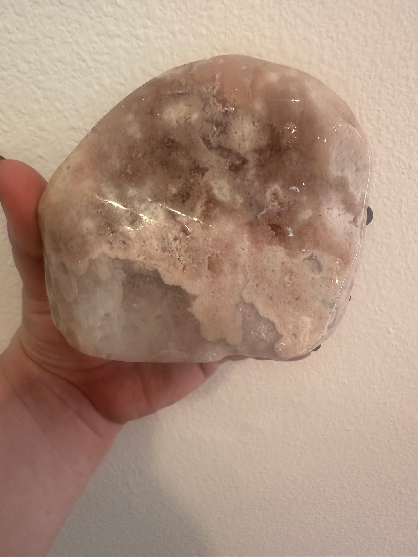 Pink Amethyst Flower Agate Specimen
