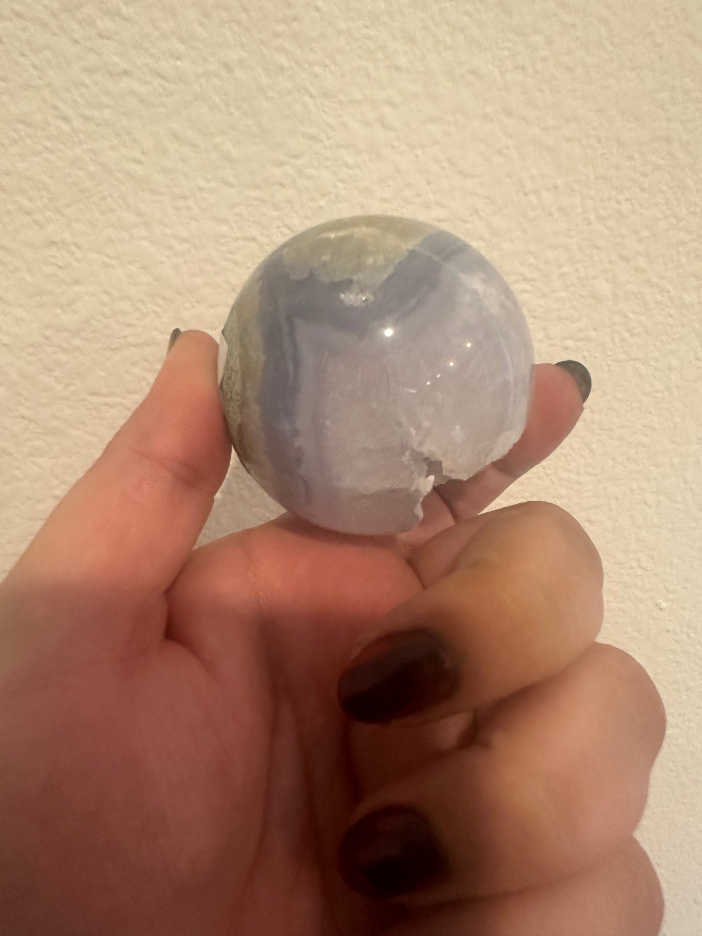 Blue Lace Agate Sphere