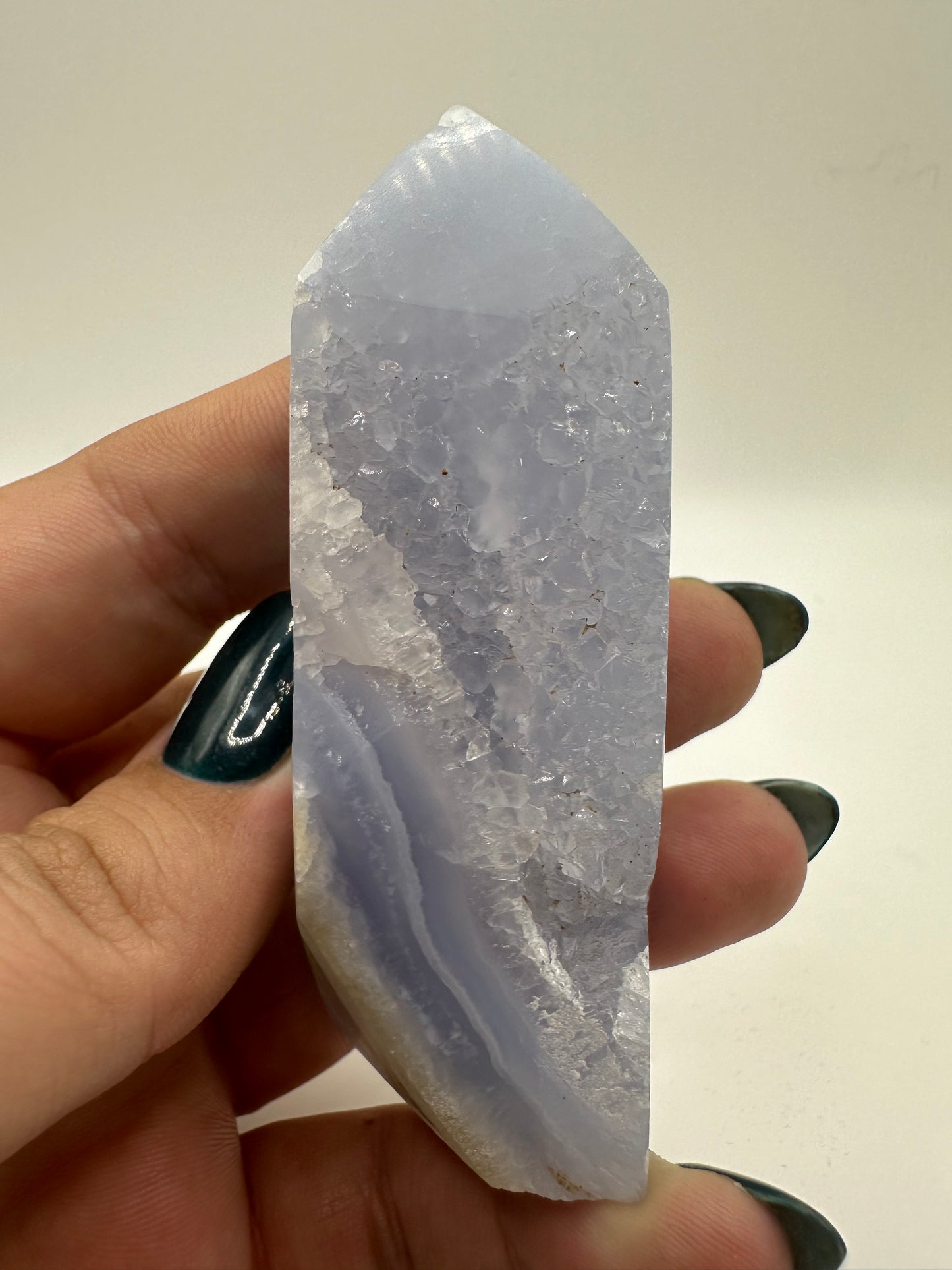 Blue Lace Agate Tower