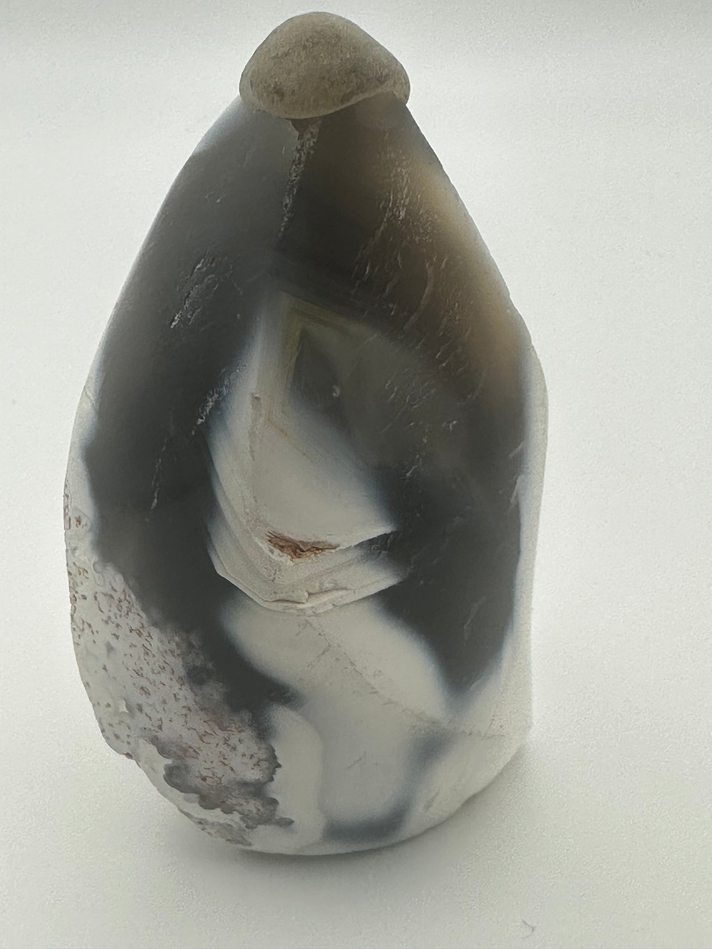 Small Orca Agate Flame