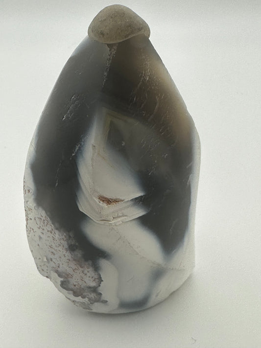 Small Orca Agate Flame