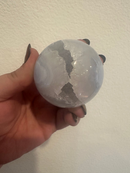 Blue Lace Agate Sphere