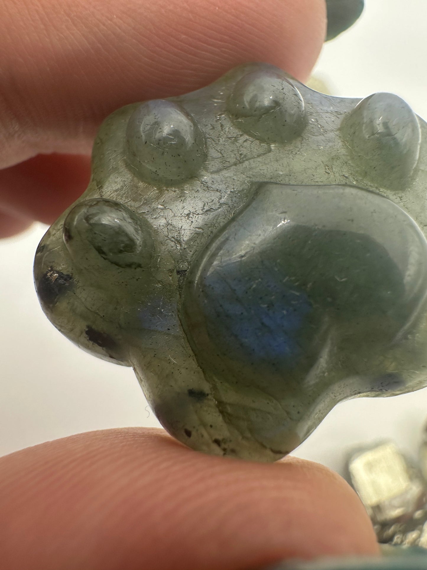 Labradorite Paw Print