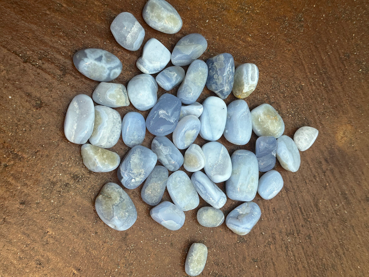 Blue Lace Agate Tumbles